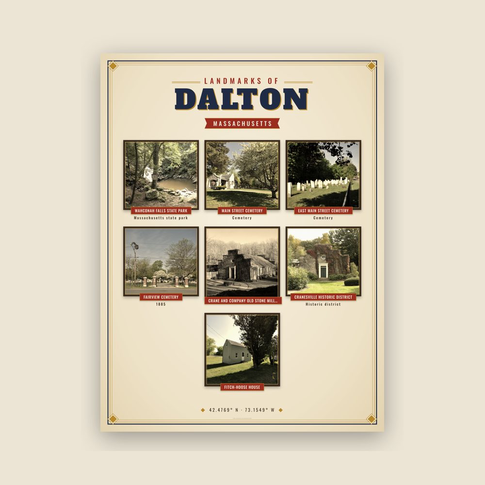 Dalton Landmarks Photo Poster