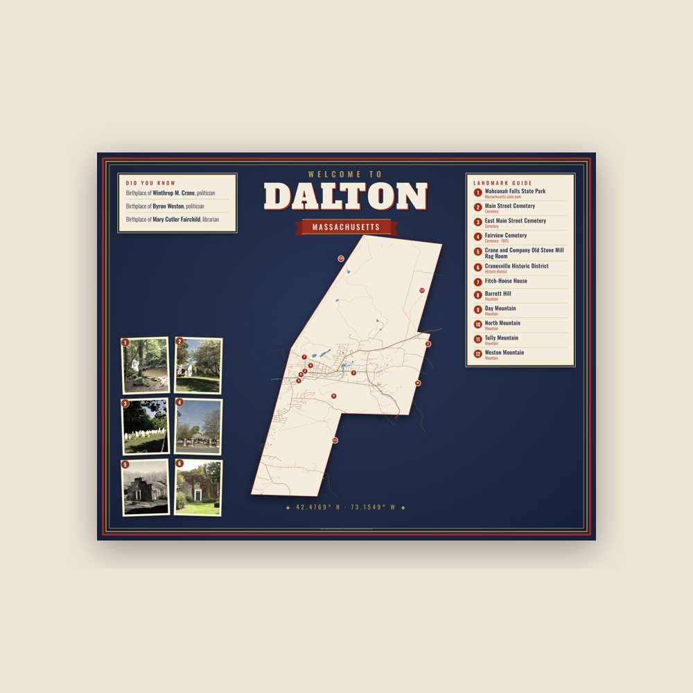 Dalton Map Placemat