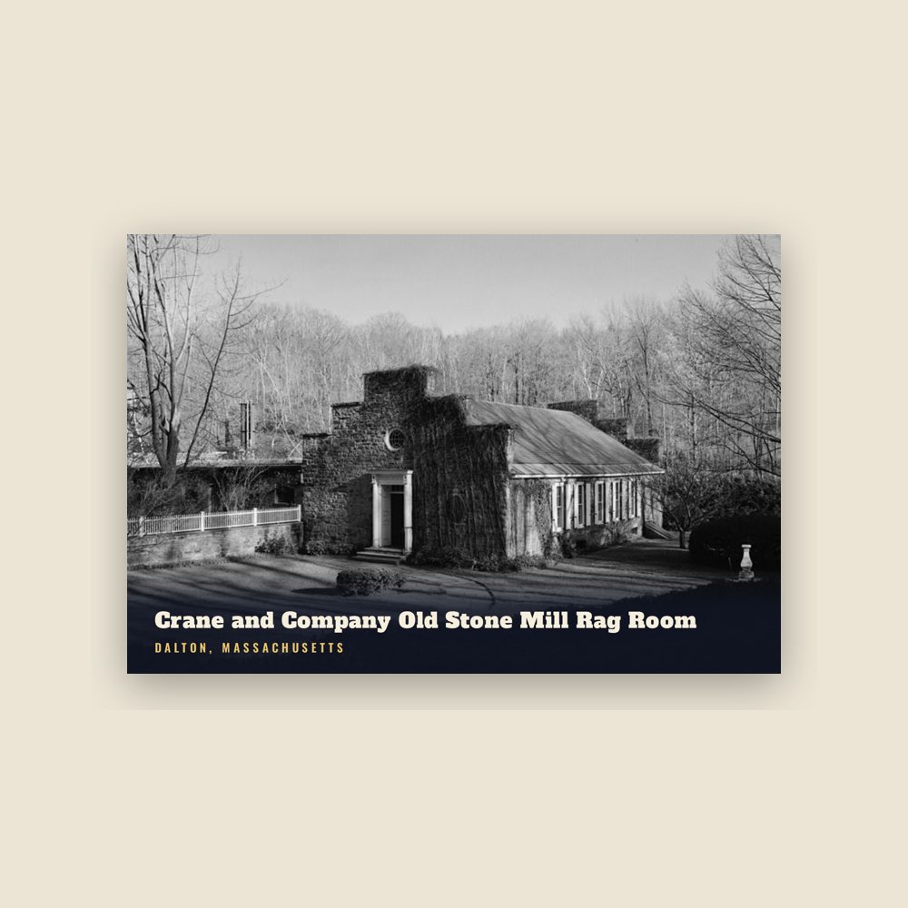 Dalton Crane and Company Old Stone Mill Rag Room Postcard