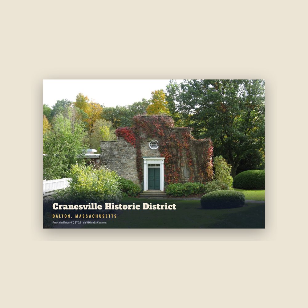 Dalton Cranesville Historic District Postcard