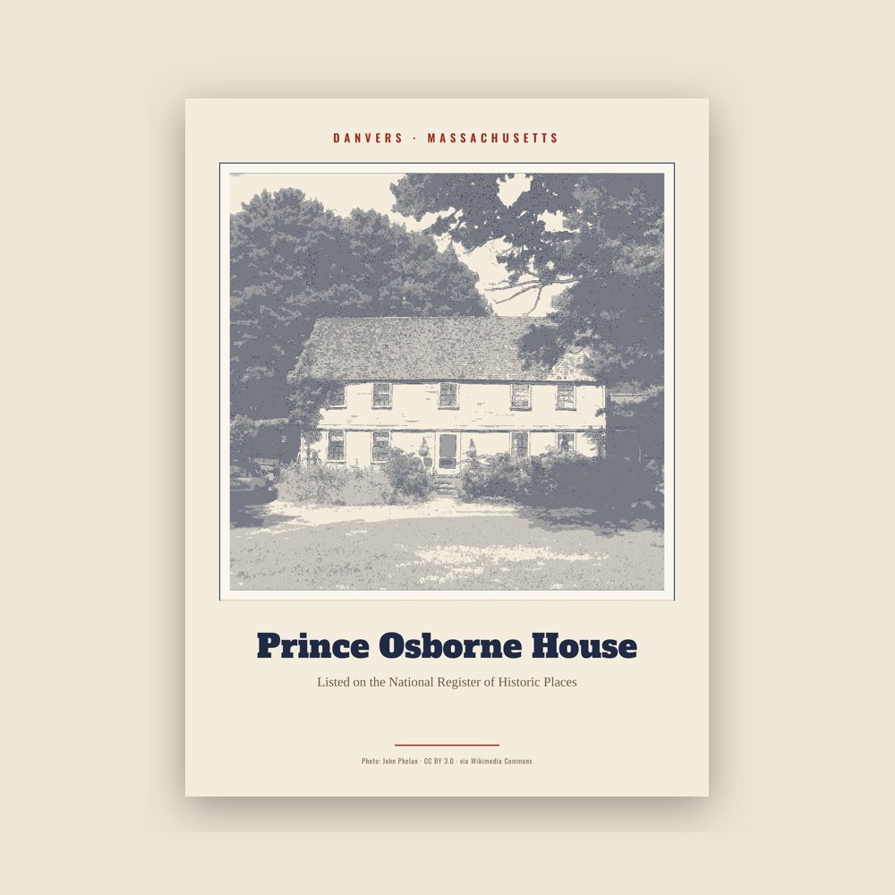 Danvers Prince Osborne House Landmark Print
