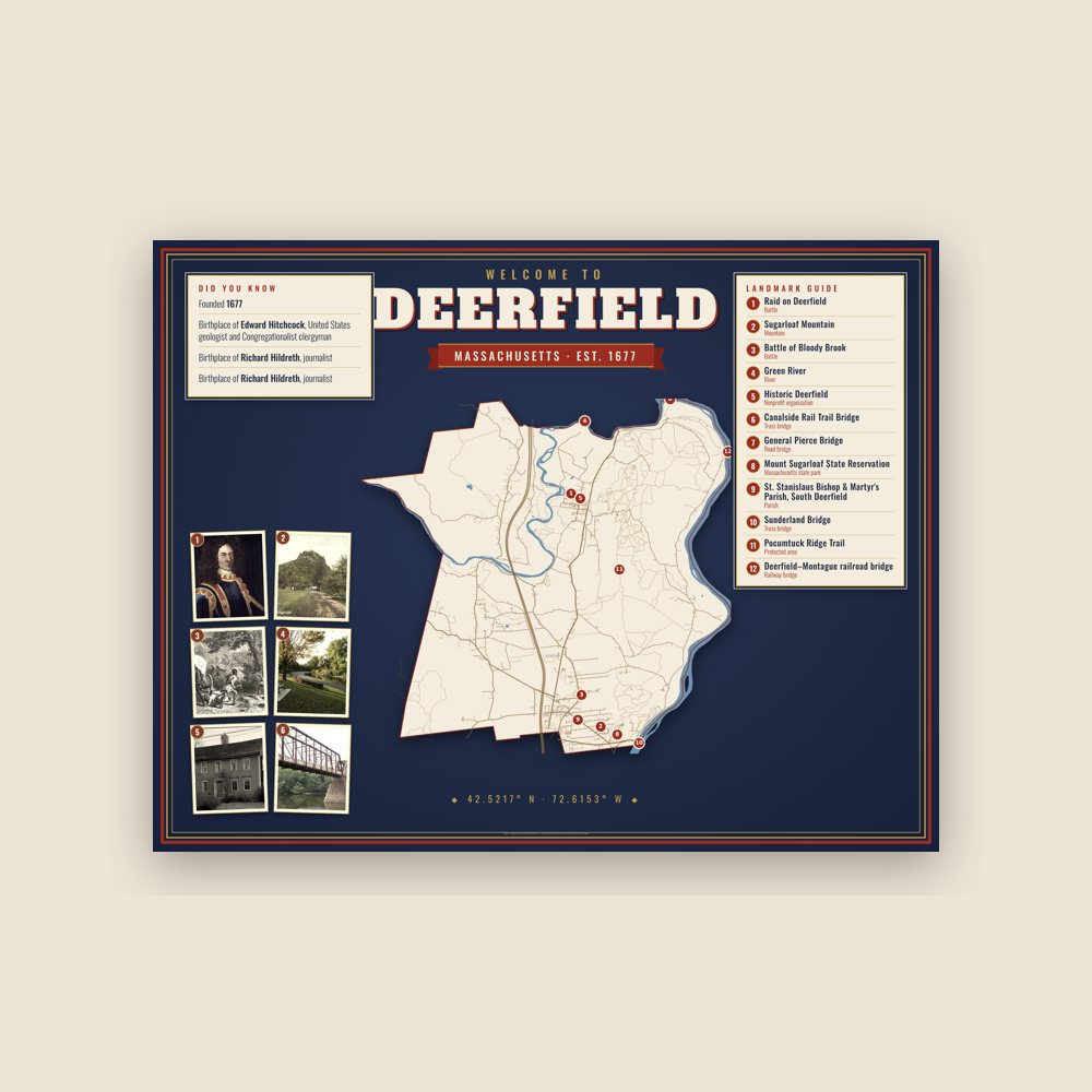 Deerfield Map Placemat