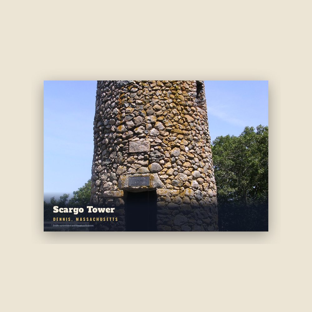 Dennis Scargo Tower Postcard
