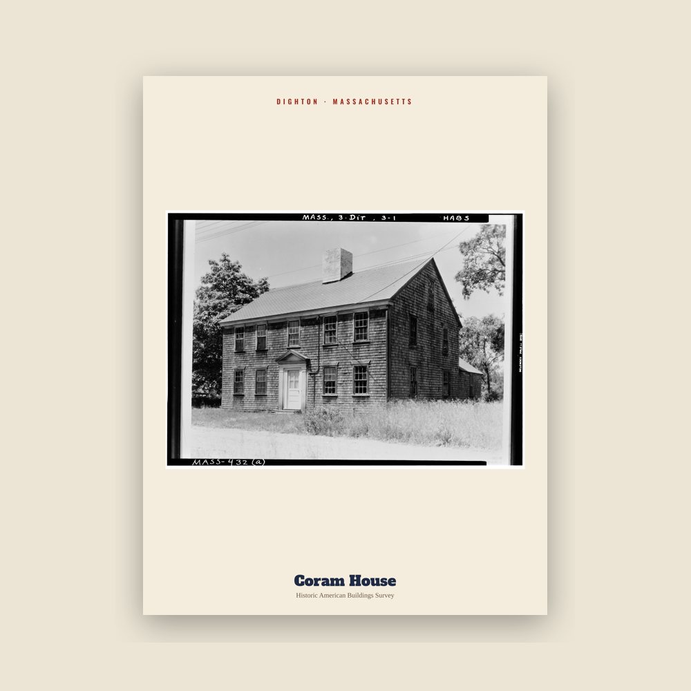Dighton Coram House Archive Print