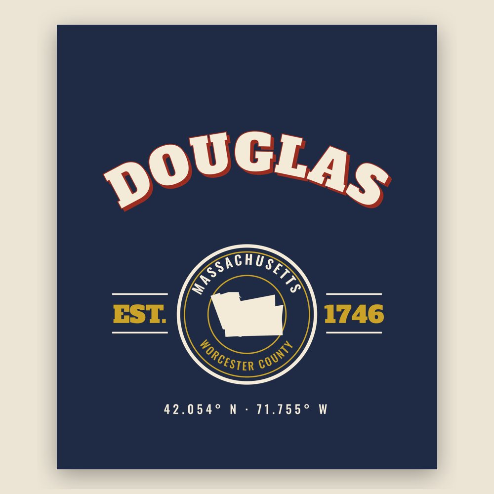 Douglas Varsity Crewneck