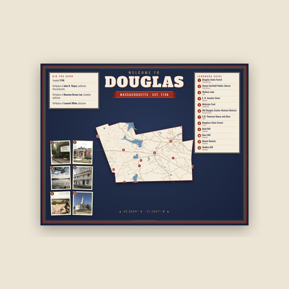 Douglas Map Placemat