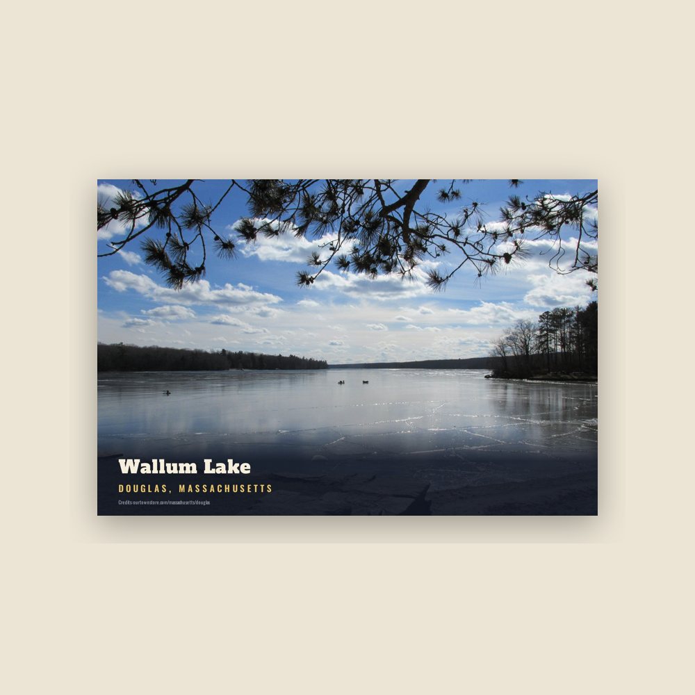 Douglas Wallum Lake Postcard