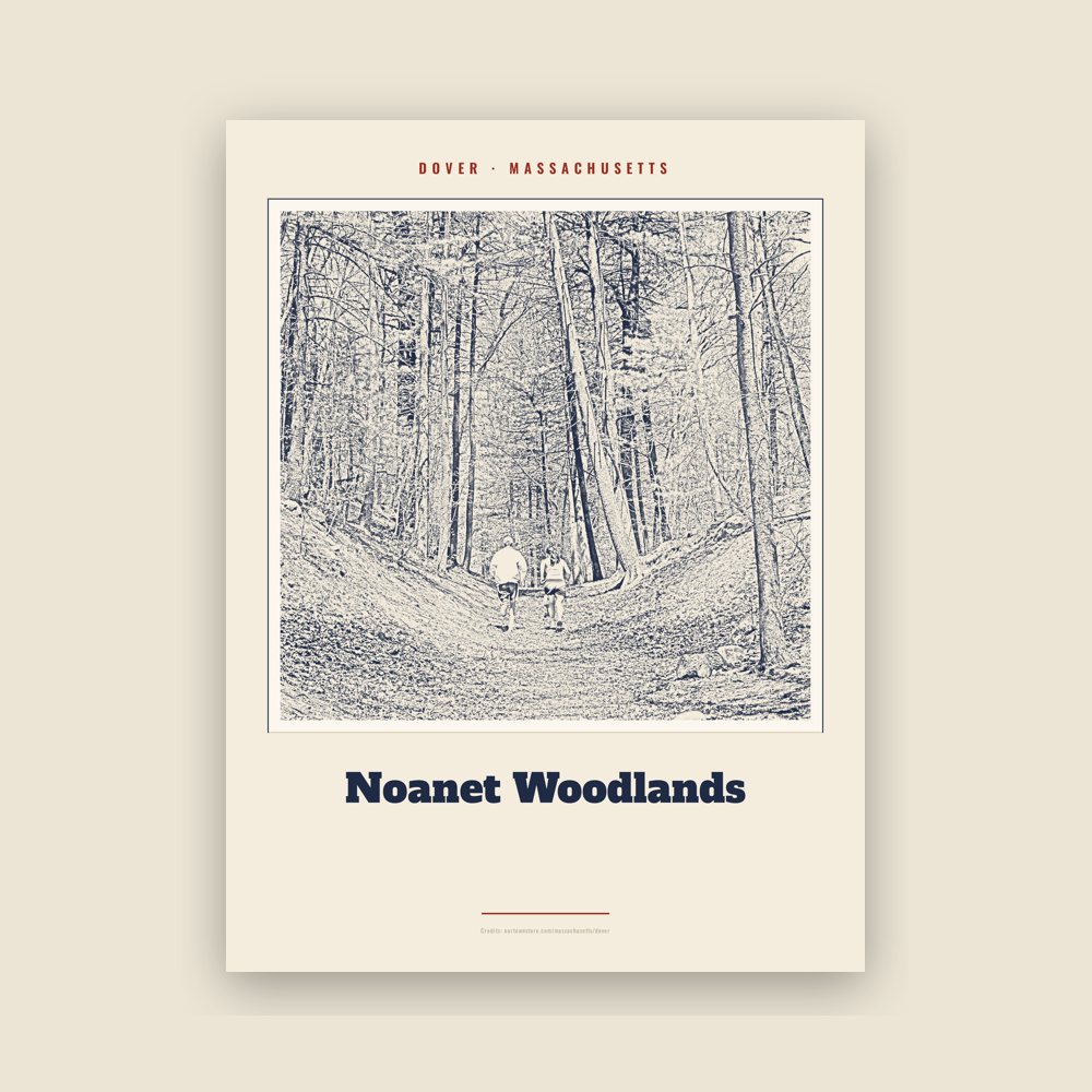 Dover Noanet Woodlands Landmark Print