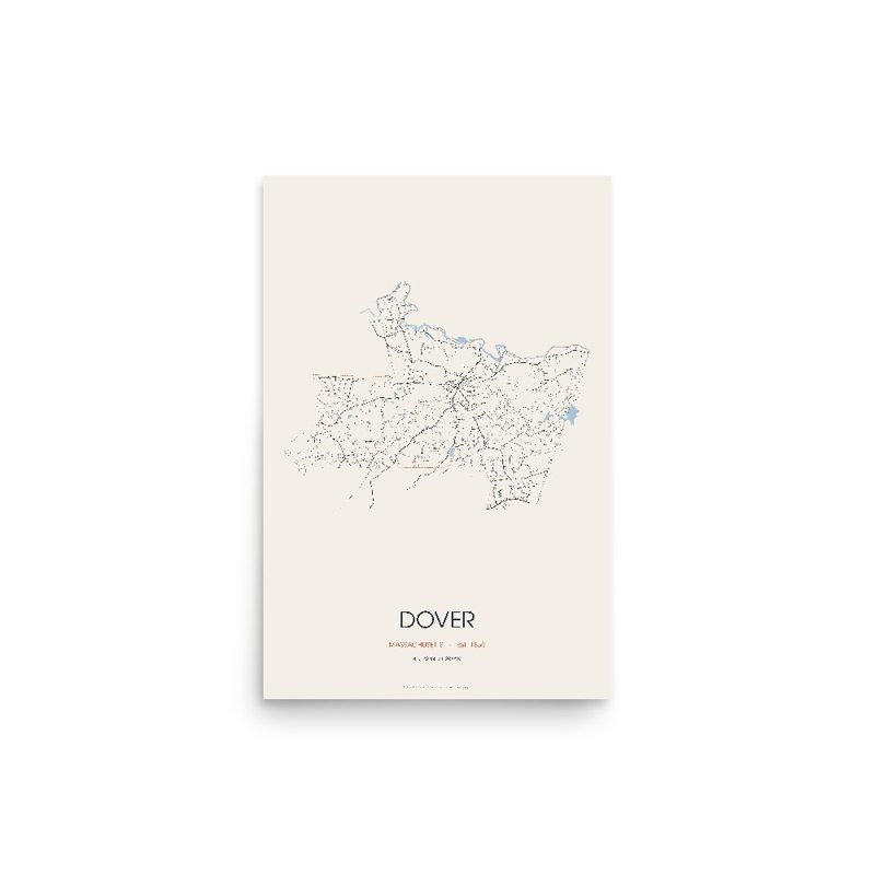 Dover Street Map Poster · Linen