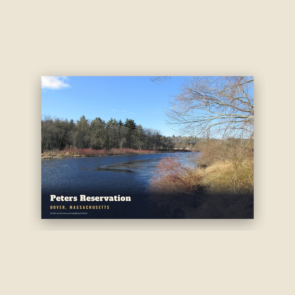 Dover Peters Reservation Postcard