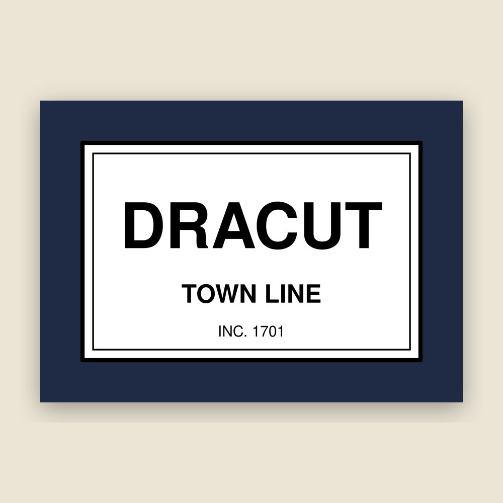 Dracut Town Line Mug