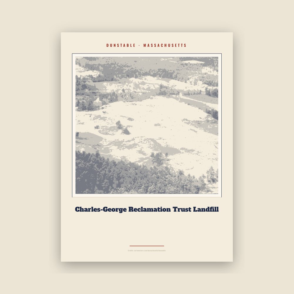 Dunstable Charles-George Reclamation Trust Landfill Landmark Print