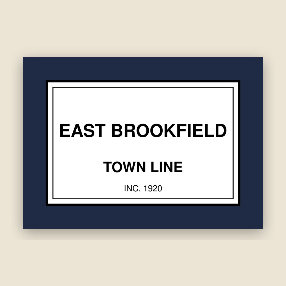 East Brookfield Town Line Mug