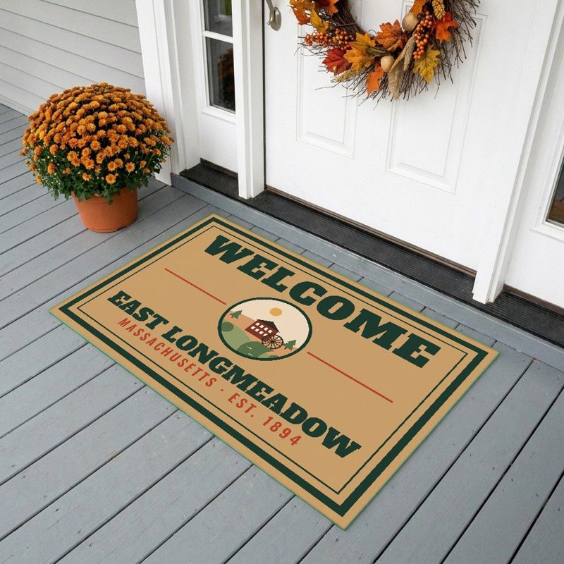 East Longmeadow Welcome Doormat