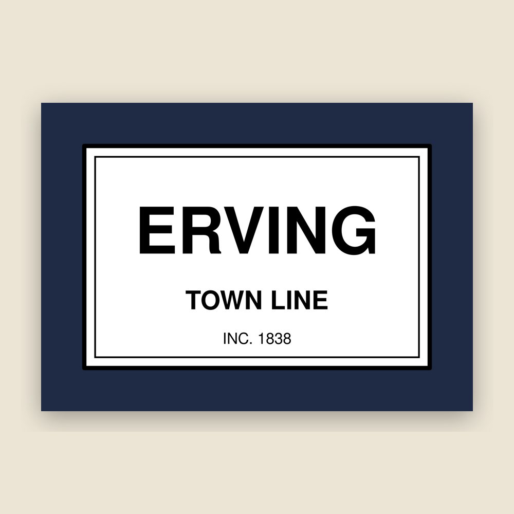 Erving Town Line Mug