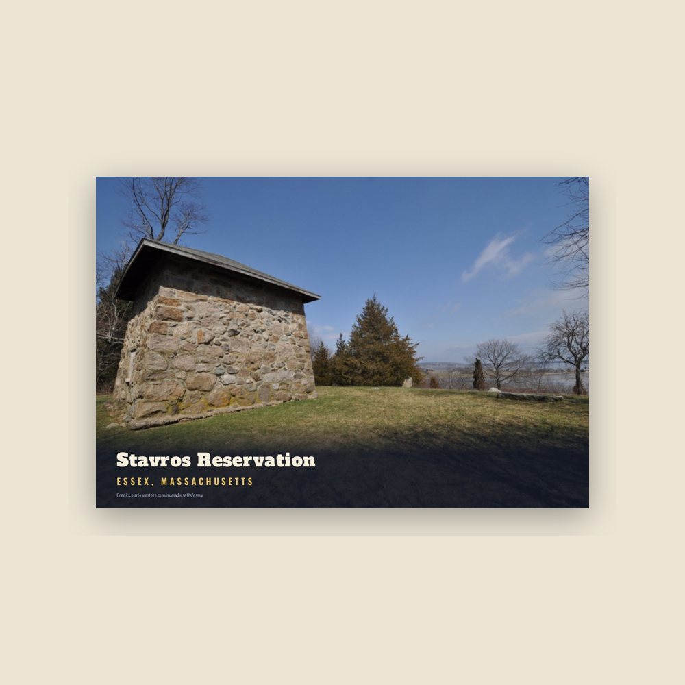 Essex Stavros Reservation Postcard