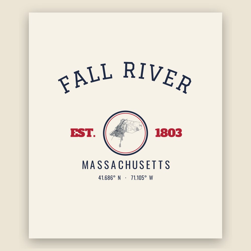 Fall River Hometown Ornament