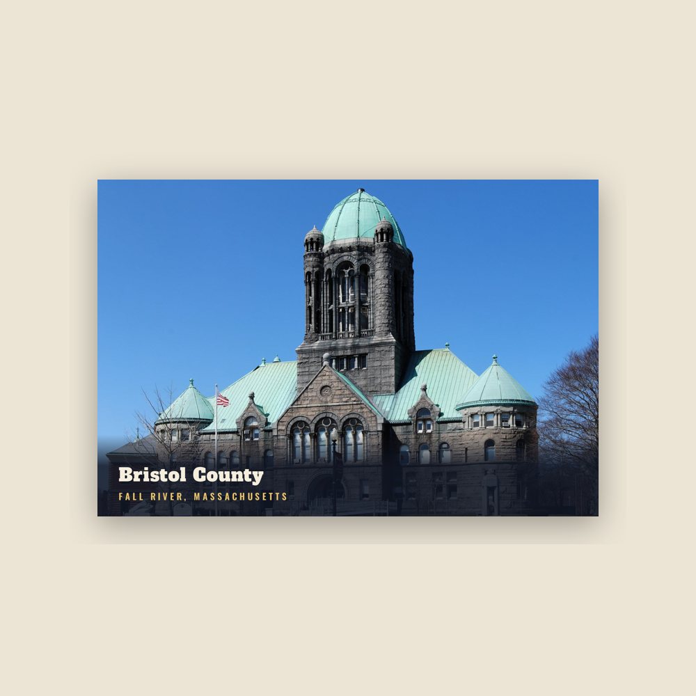 Fall River Bristol County Postcard