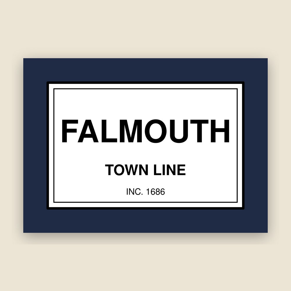 Falmouth Town Line Mug