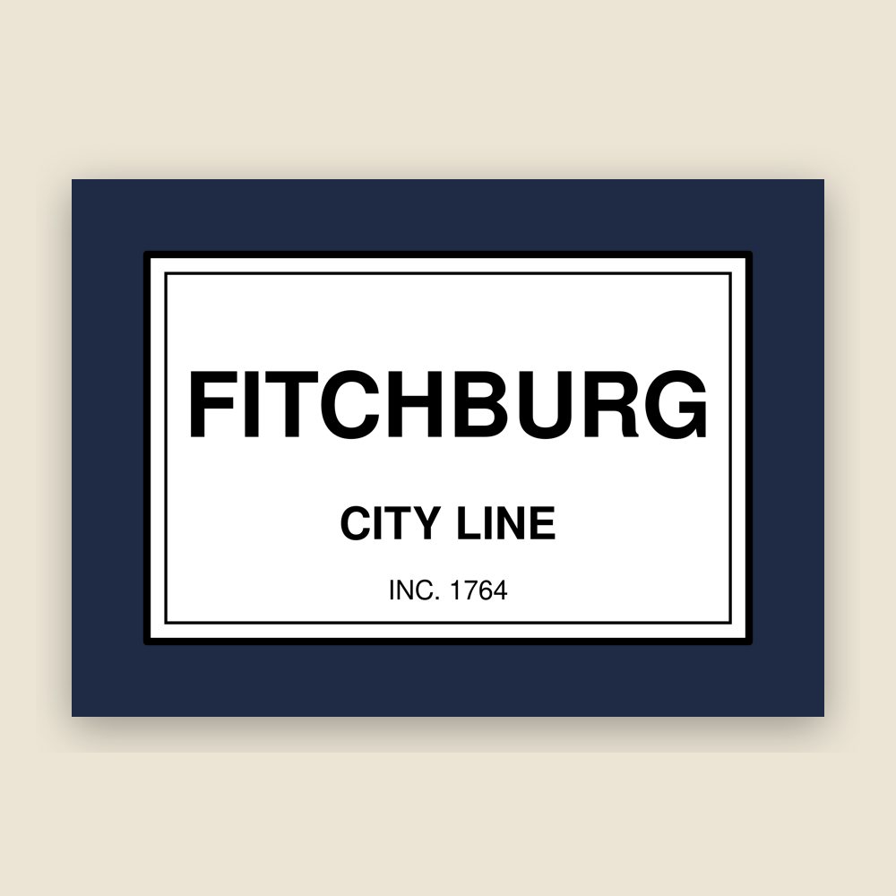 Fitchburg Cork Coaster