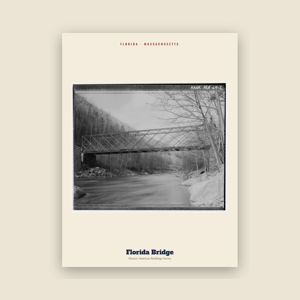 Florida Florida Bridge Archive Print