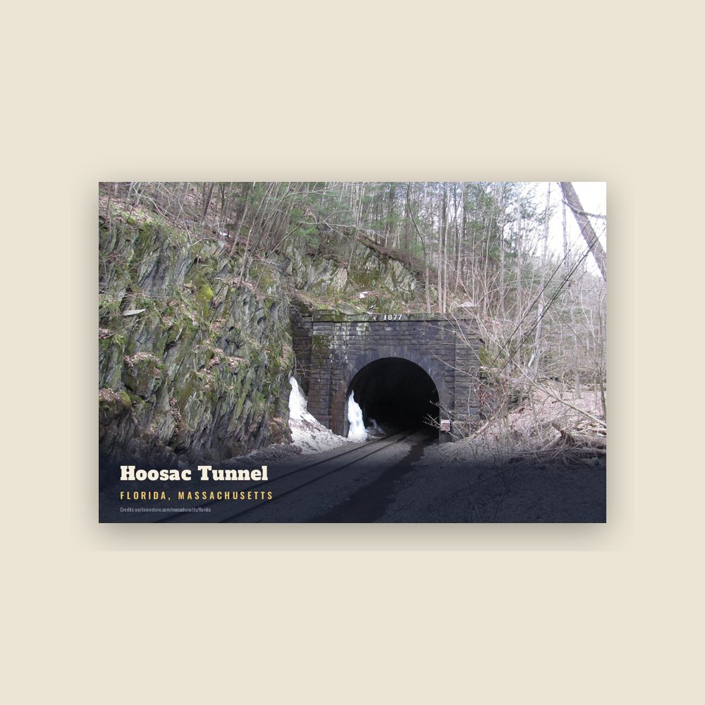 Florida Hoosac Tunnel Postcard