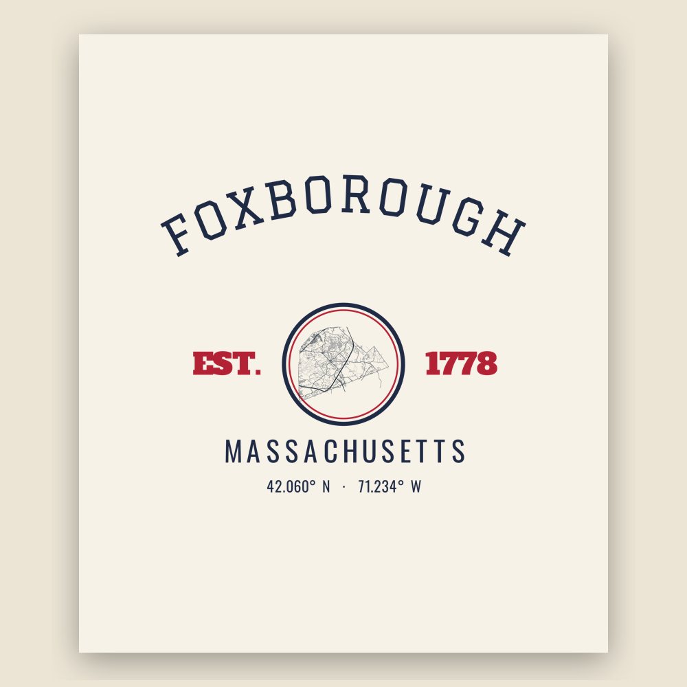 Foxborough Hometown Ornament
