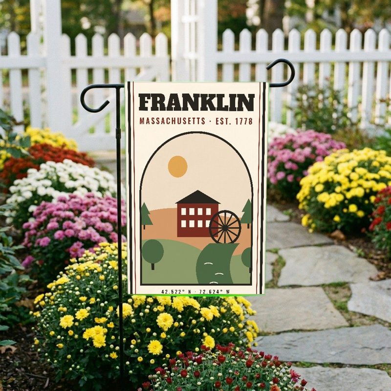 Franklin Garden Flag