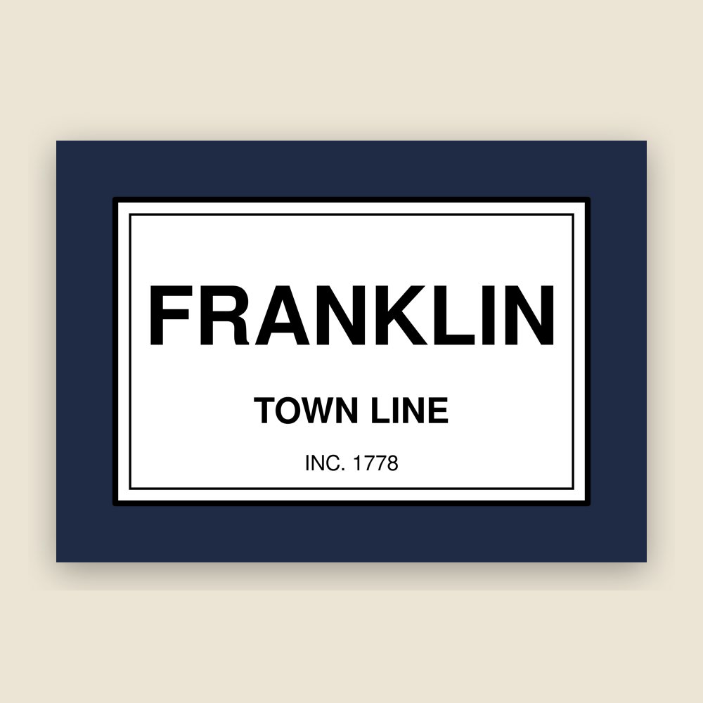 Franklin Town Line Mug