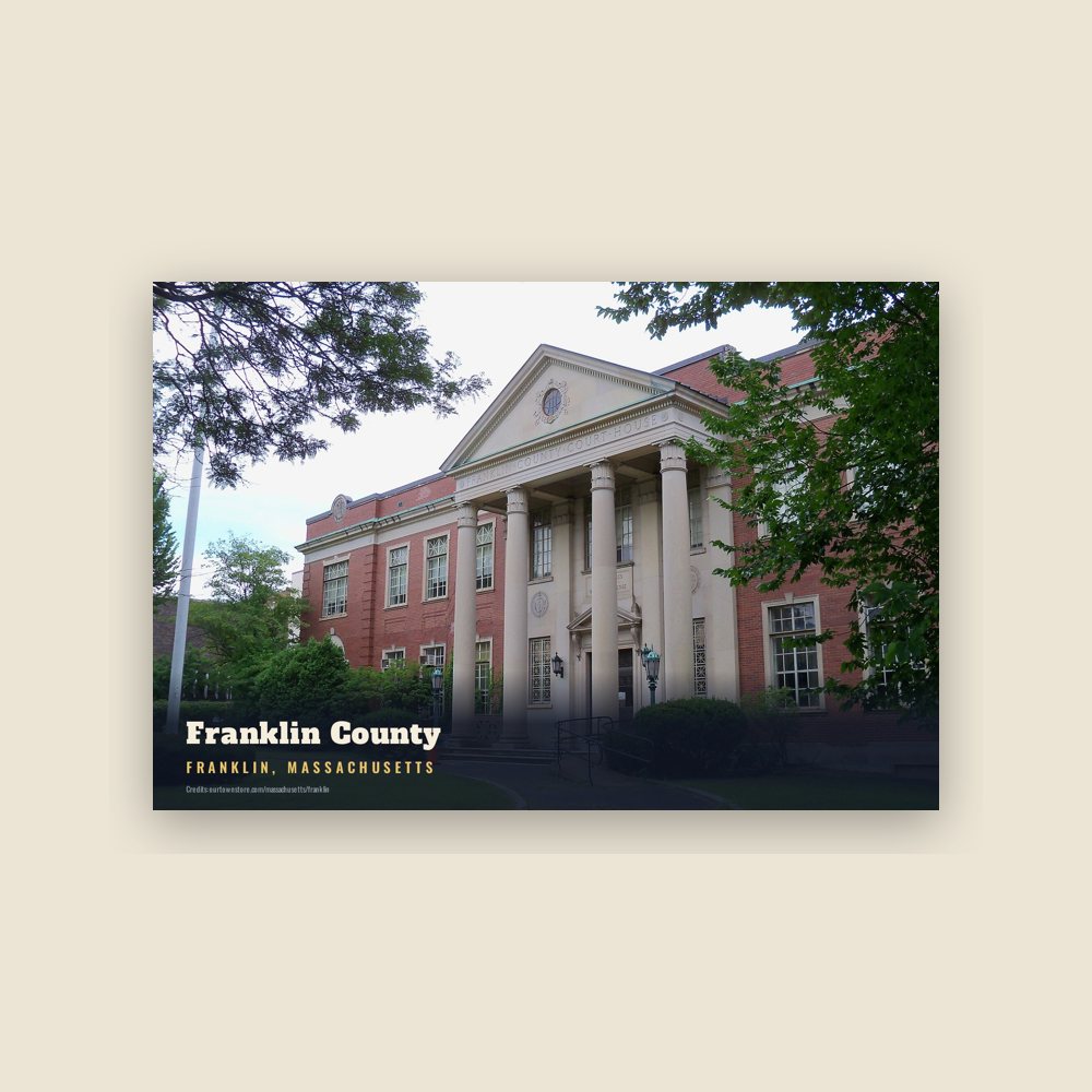 Franklin Franklin County Postcard