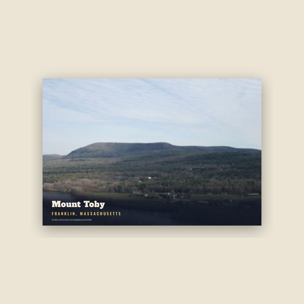 Franklin Mount Toby Postcard