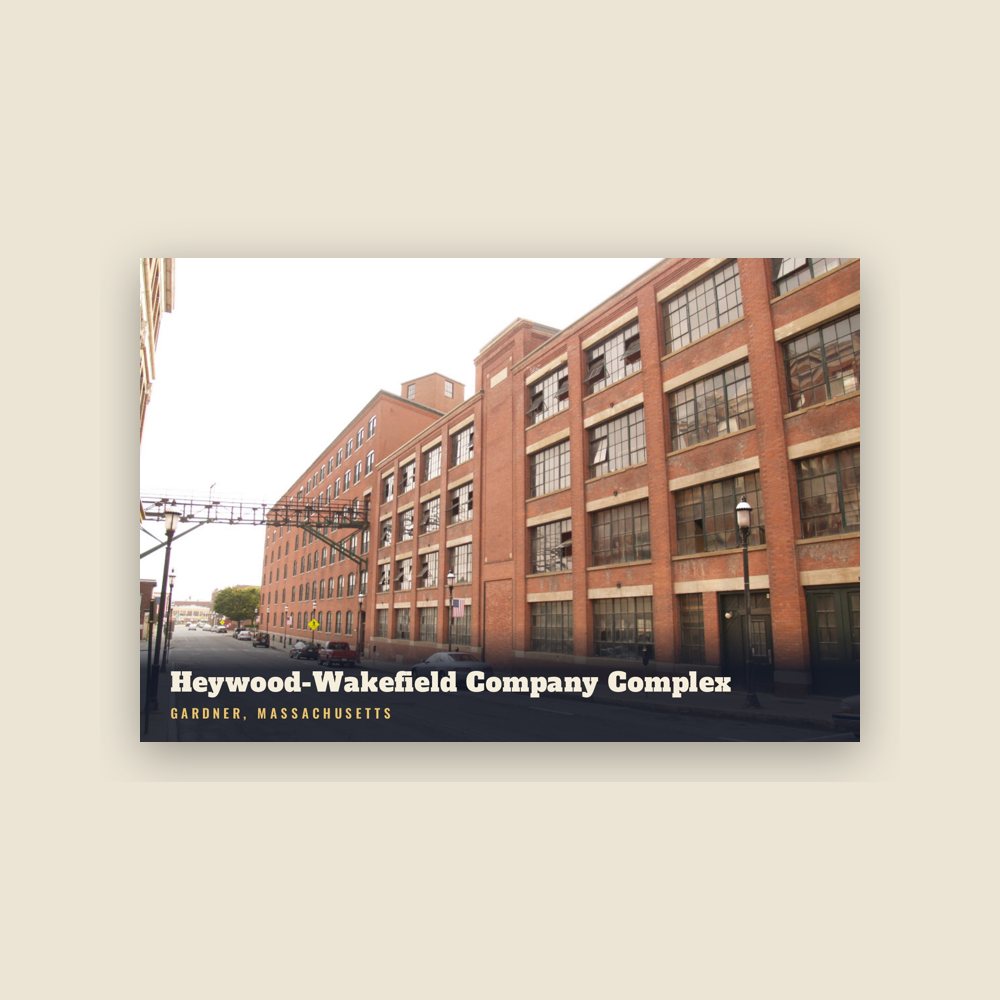 Gardner Heywood-Wakefield Company Complex Postcard
