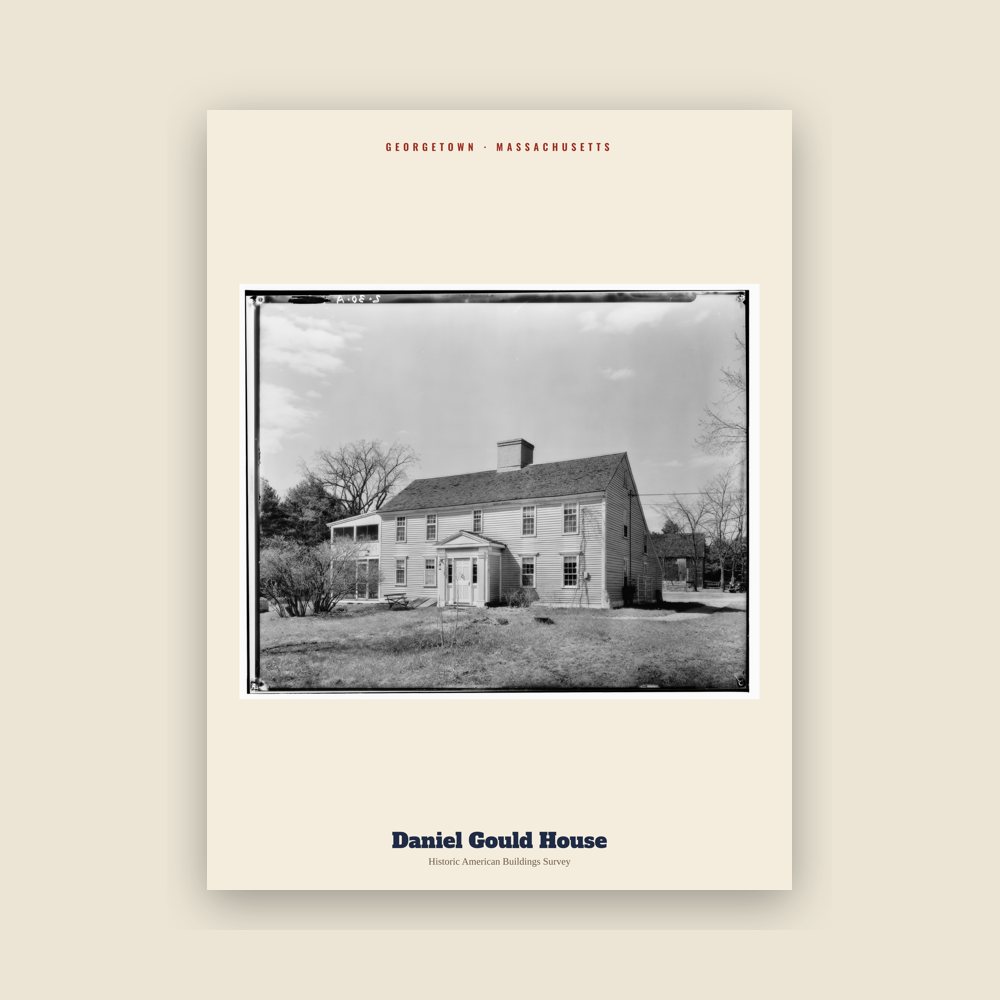 Georgetown Daniel Gould House Archive Print