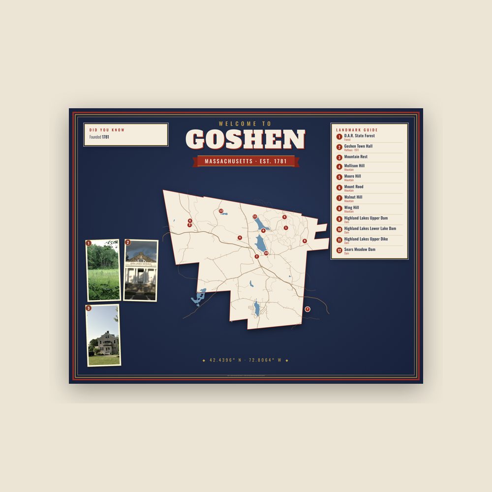 Goshen Map Placemat