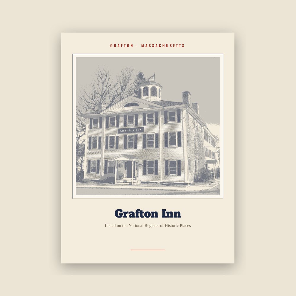 Grafton Grafton Inn Landmark Print