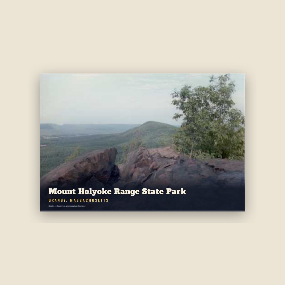 Granby Mount Holyoke Range State Park Postcard