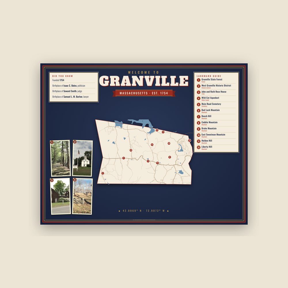 Granville Map Placemat
