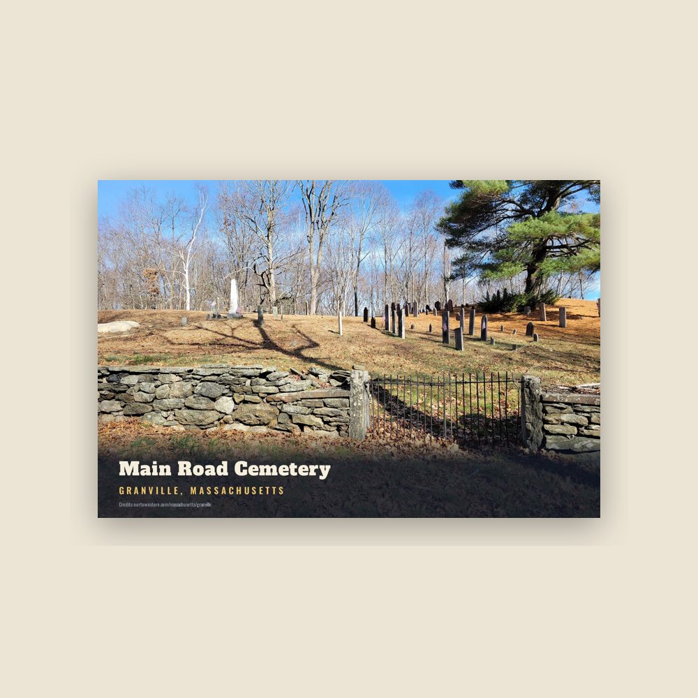 Granville Main Road Cemetery Postcard