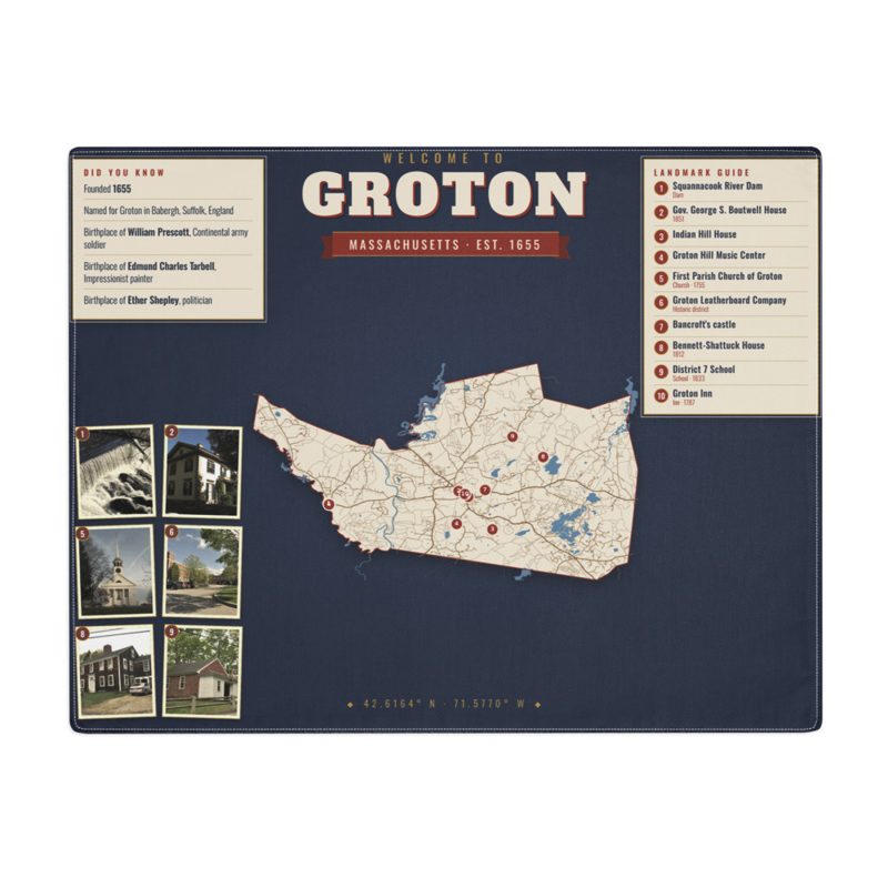 Groton Map Placemat