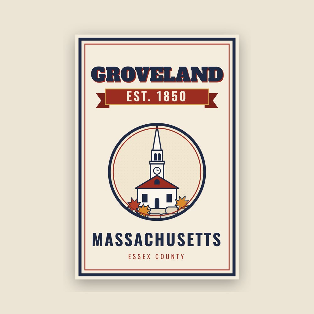 Groveland Garden Flag
