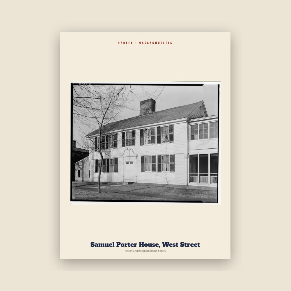 Hadley Samuel Porter House, West Street Archive Print