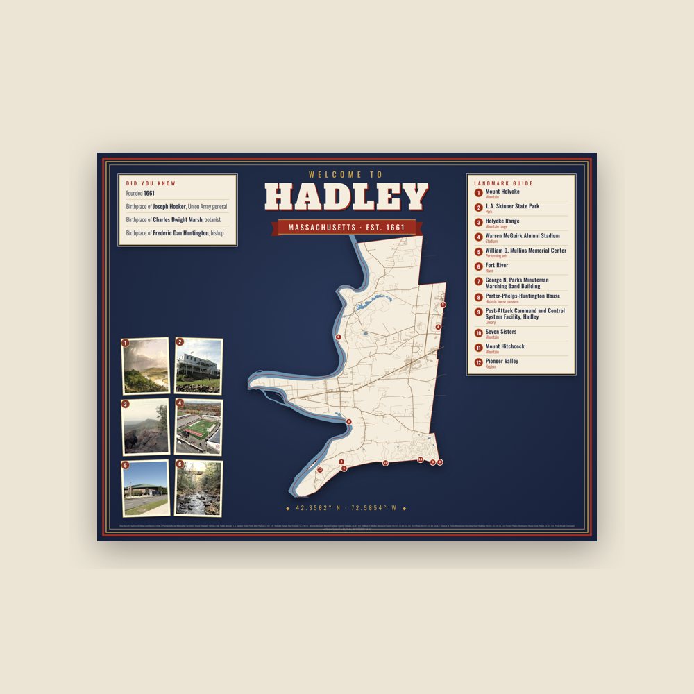 Hadley Map Placemat