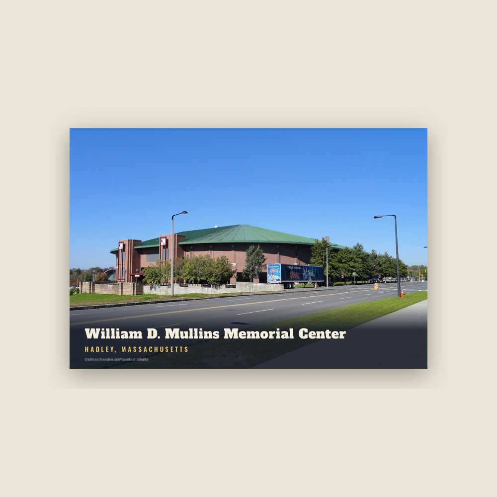 Hadley William D. Mullins Memorial Center Postcard