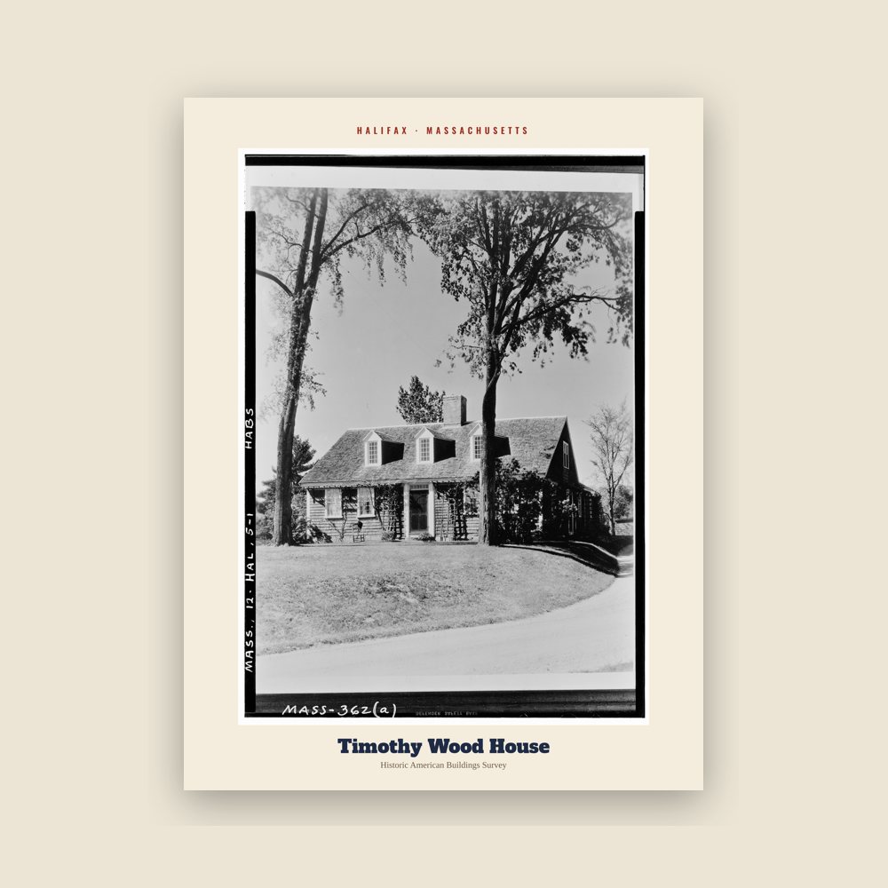 Halifax Timothy Wood House Archive Print