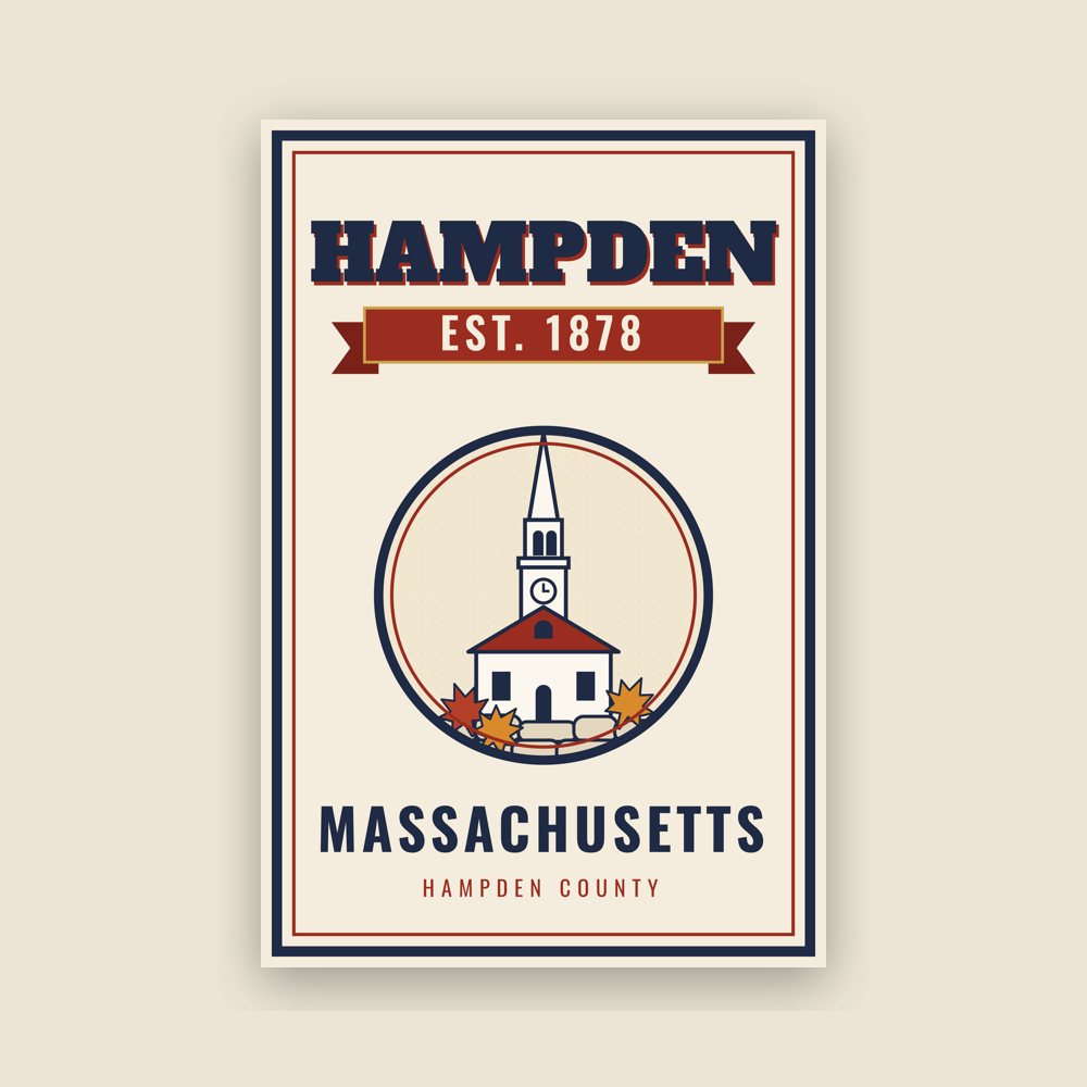 Hampden Garden Flag