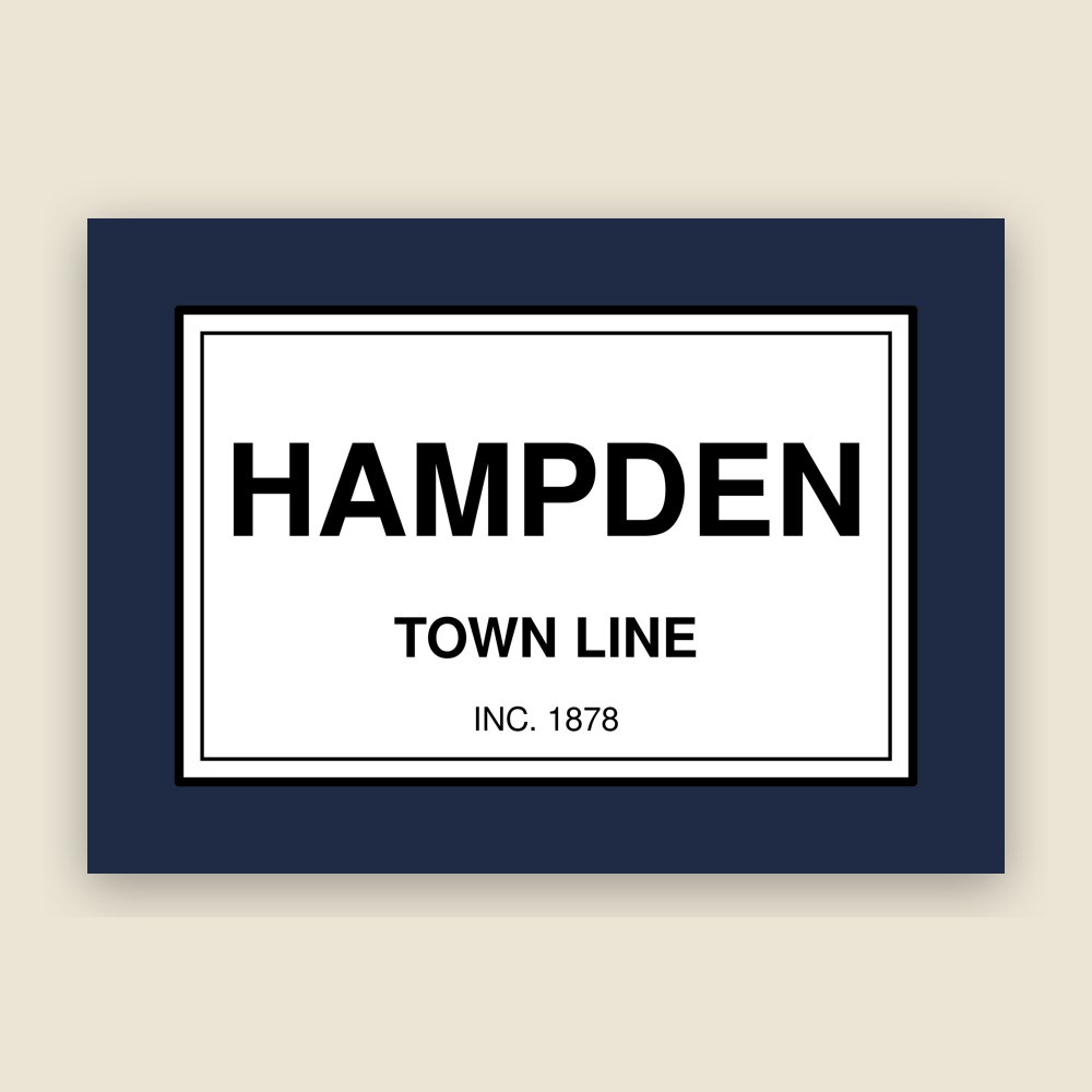 Hampden Town Line Mug