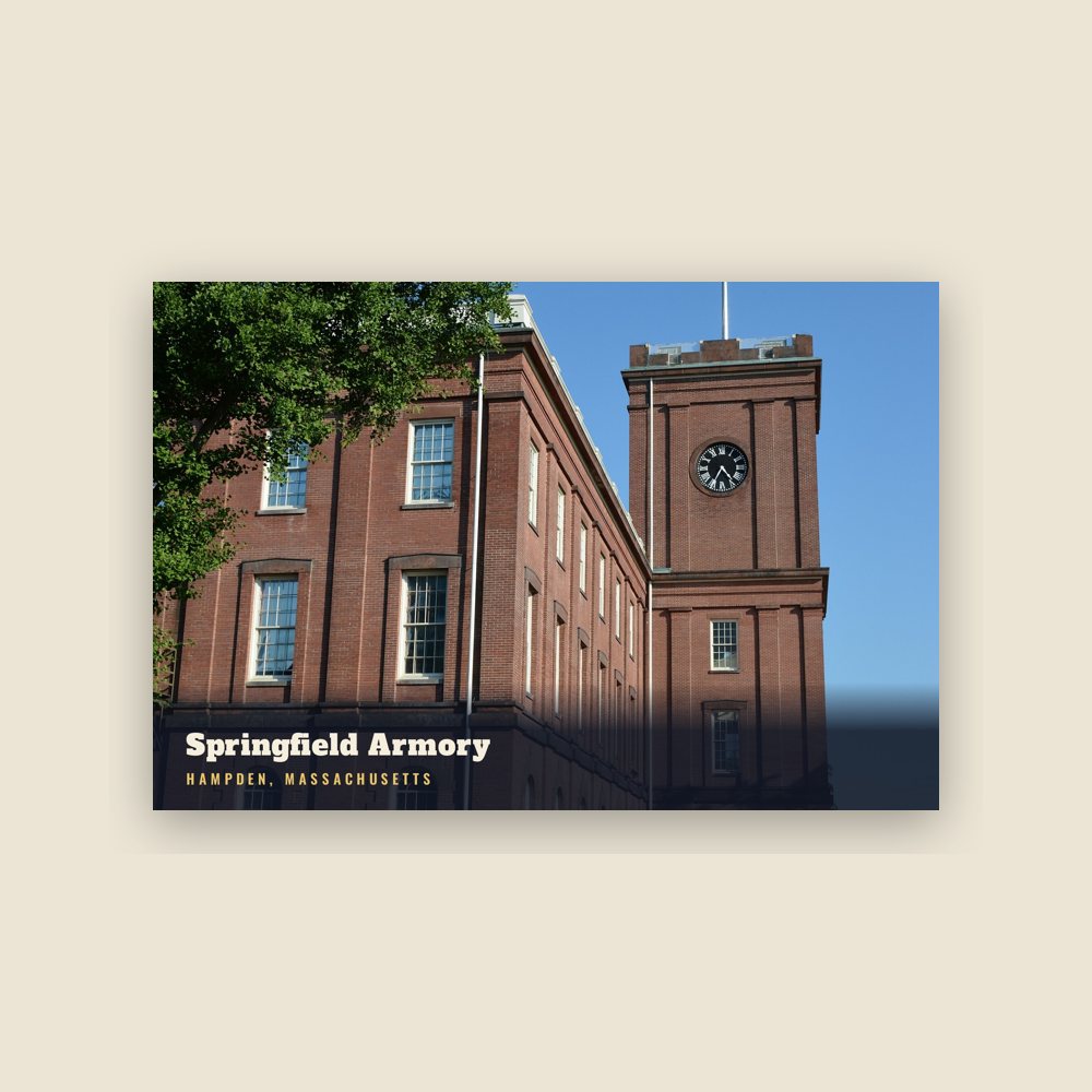Hampden Springfield Armory Postcard