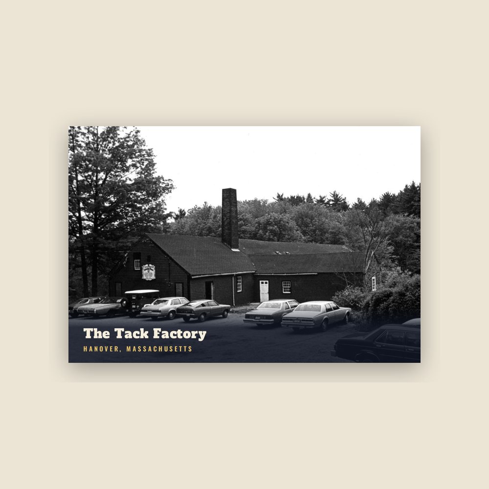 Hanover The Tack Factory Postcard