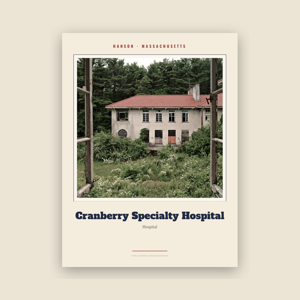 Hanson Cranberry Specialty Hospital Landmark Print
