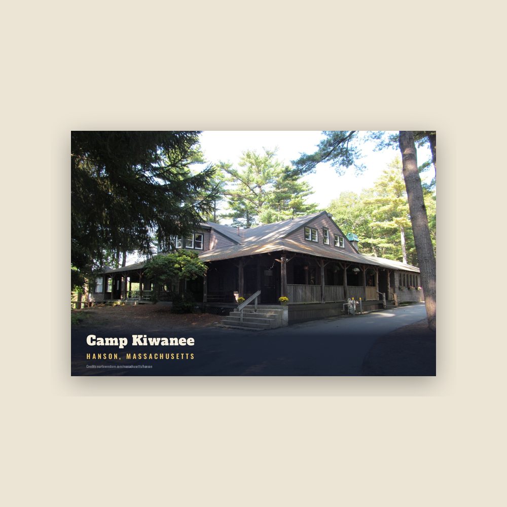 Hanson Camp Kiwanee Postcard